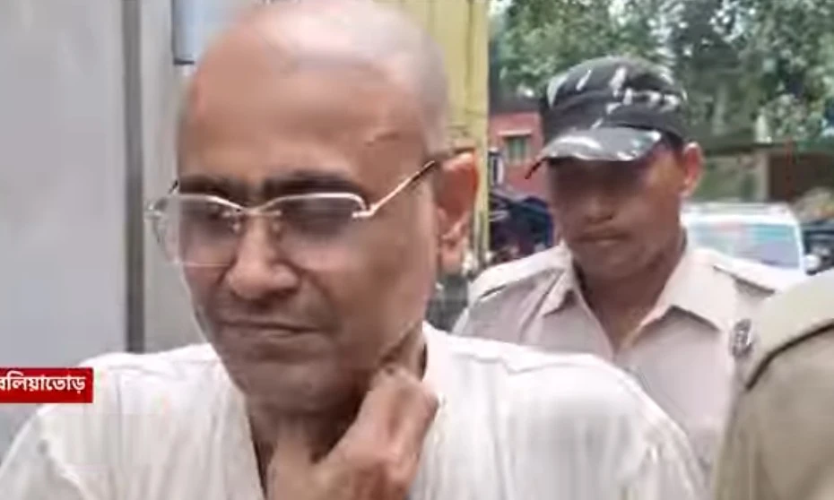 বাঁকুড়ায় গ্রেফতার তৃণমূল নেতা রাজীব ঘোষাল
